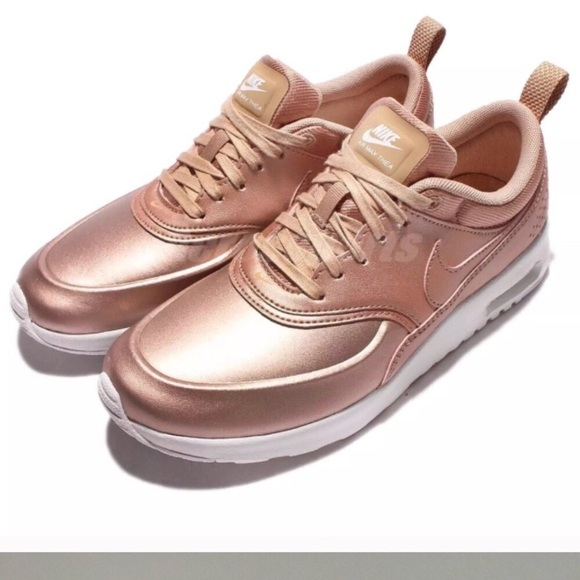 NIKE rose gold Air Max